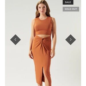 Elegant Brown Women's dress
